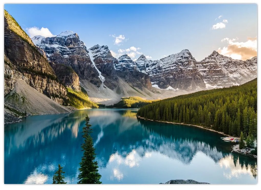 Obraz - Kanada, Národný park Banff, Moraine Lake (70x50 cm)