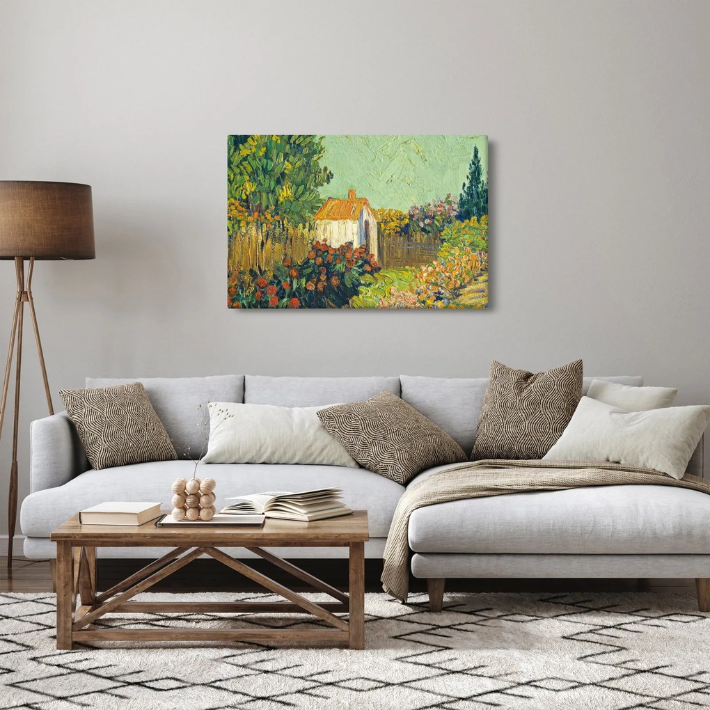 Obraz - Imitator of Vincent van Gogh, Landscape, reprodukcia (90x60 cm)