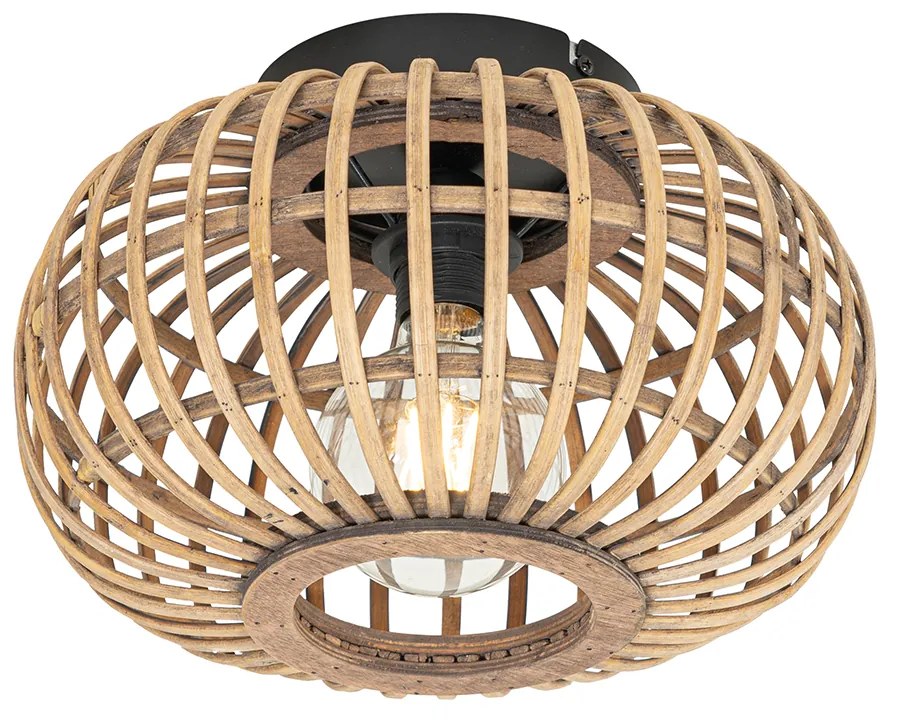 Orientálne stropné svietidlo bambus - Amira