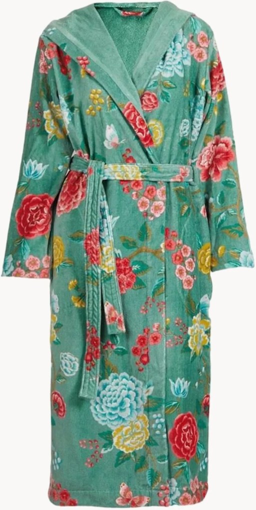 Dámsky župan z bavlneného velúru Good Evening