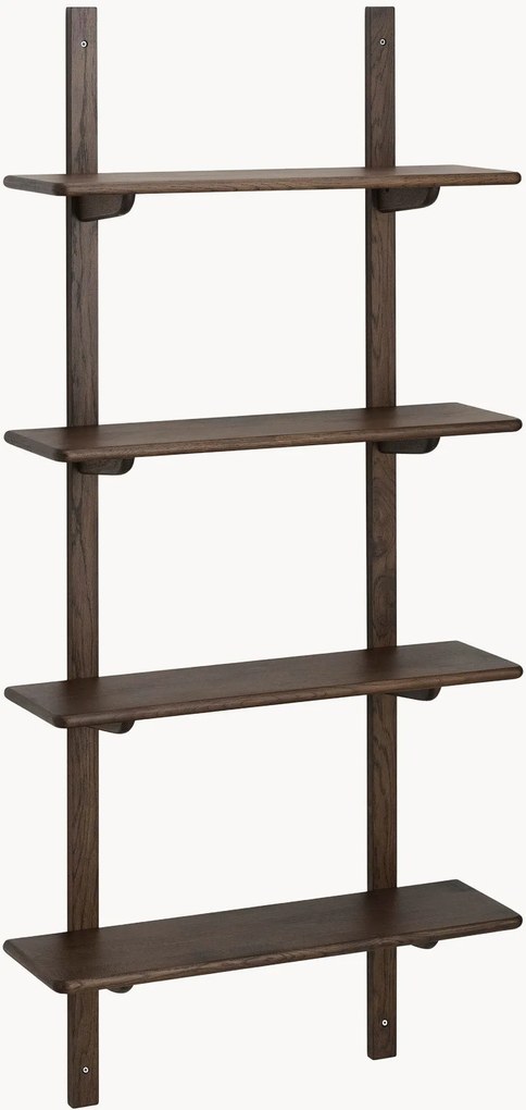 Nástenný regál z dubového dreva Albin