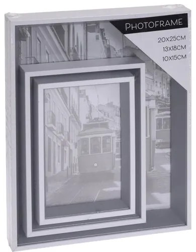 Sada fotorámčekov Berlin, 3 ks, zlatá