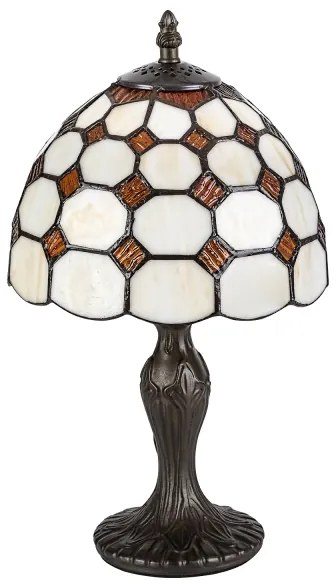 Brilagi - Tiffany vitrážová stolná lampa DORAN 1xE14/40W/230V