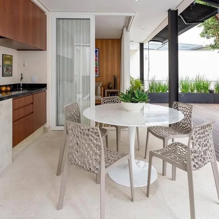 Stima Plastová stolička GRUVYER Vyberte odtieň ->: Grigio Perla - sivá