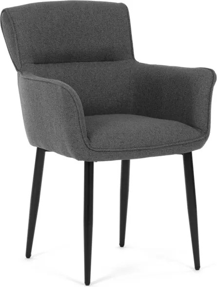 Jedálenská stolička sivá DCH-J2159 GREY2