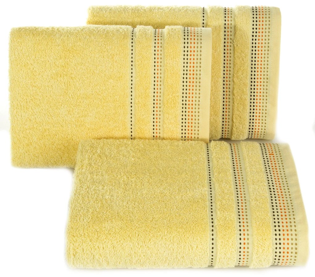 FROTÉ UTERÁK POLA2 30X50 CM ŽLTÁ