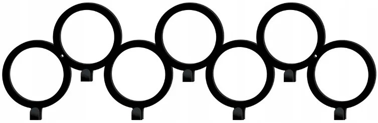 Vešiak na stenu do chodby KRUHY