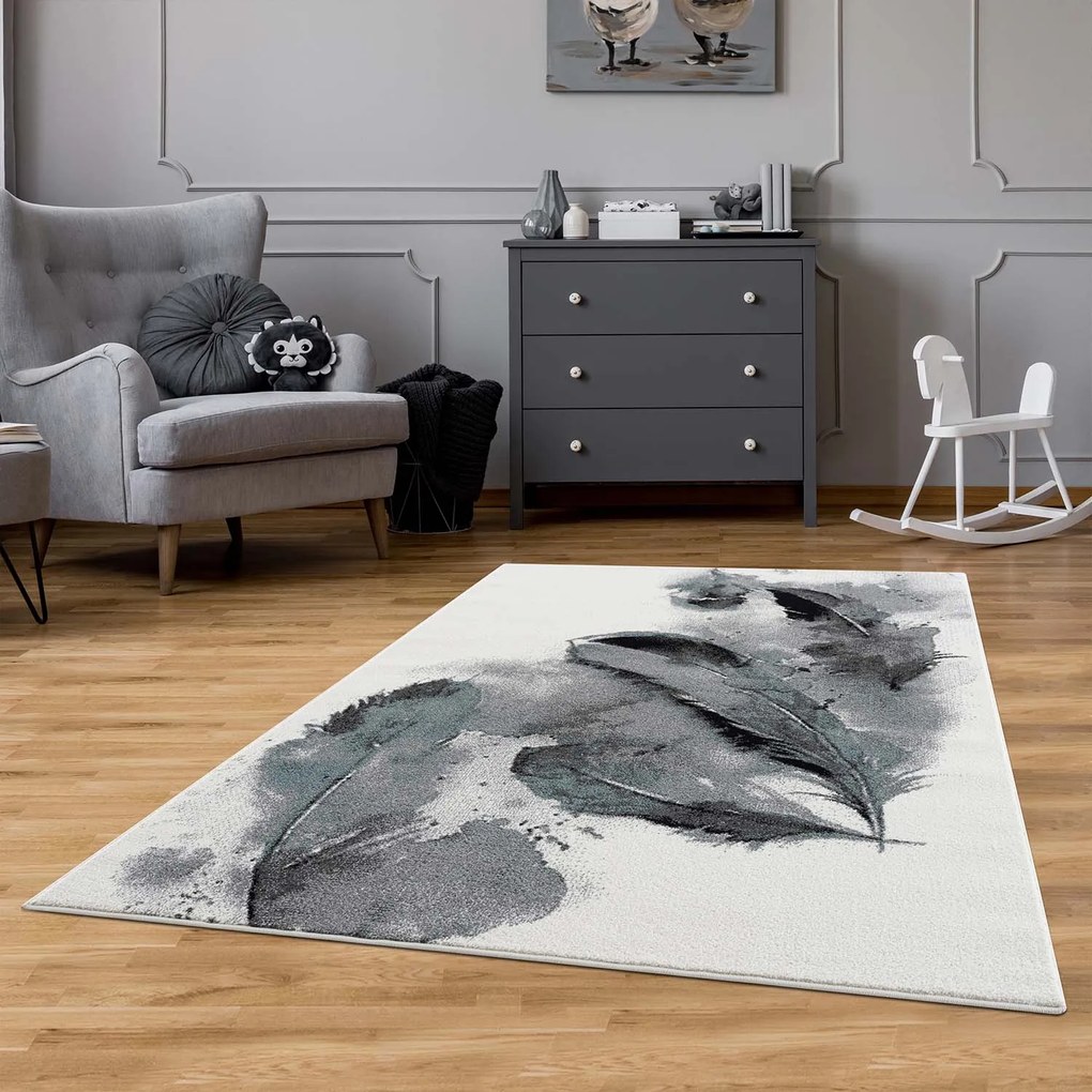 Dekorstudio Detský koberec SAVANA - Pierka 9375 Rozmer koberca: 140x200cm