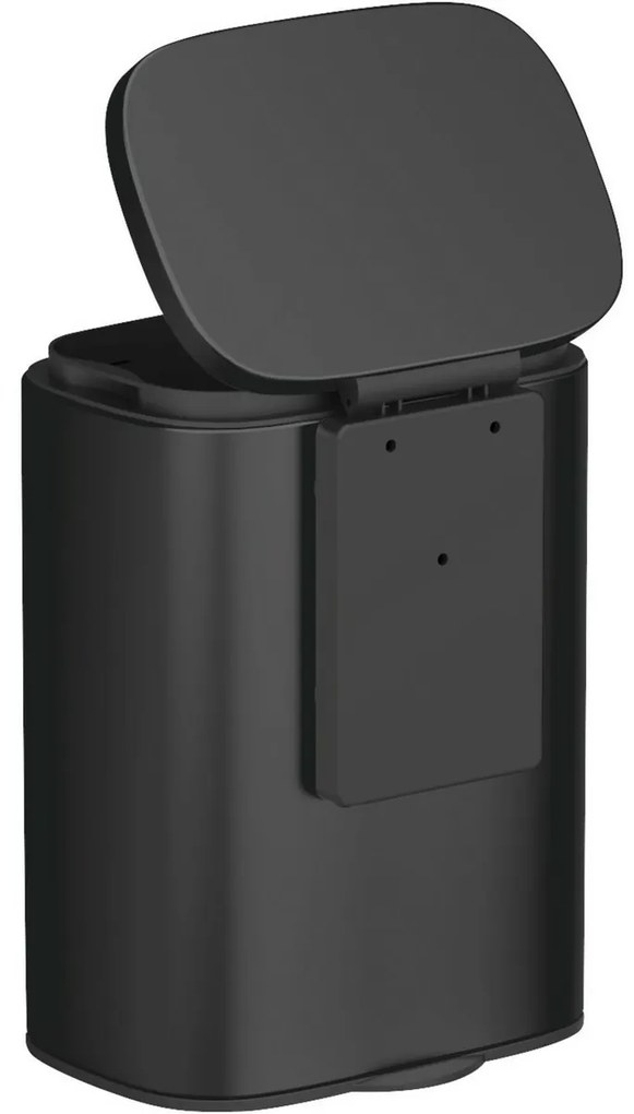 Wenko Sare Nástenný odpadkový kôš 5 l, čierny