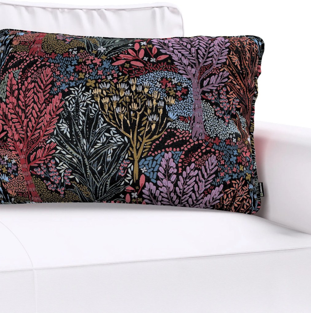 Gabika so šnúrkou, obliečka 60x40cm farba produktu viacfarebná látka zapletaná, vzorované