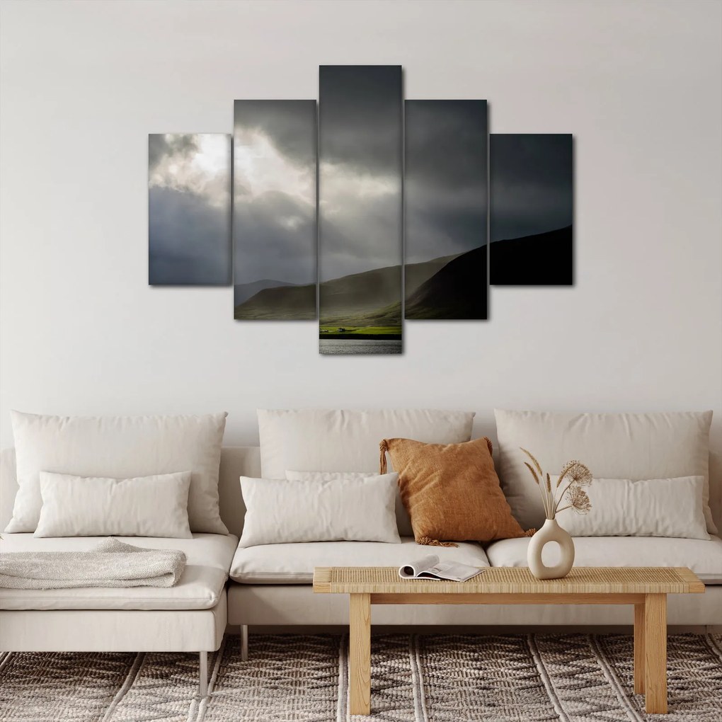Obraz blížiacej sa búrky (150x105 cm)