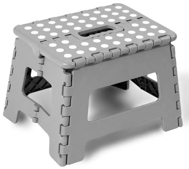 Skladacia stolička AMIGO sivá veľkosť M