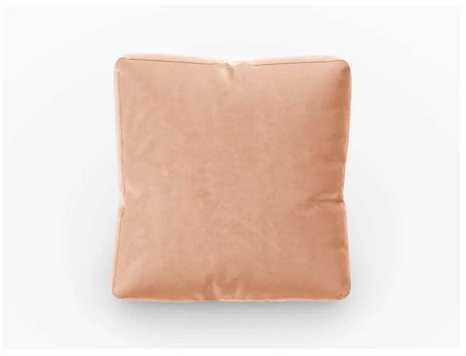 Ružový zamatový vankúš k modulárnej pohovke Rome Velvet - Cosmopolitan Design