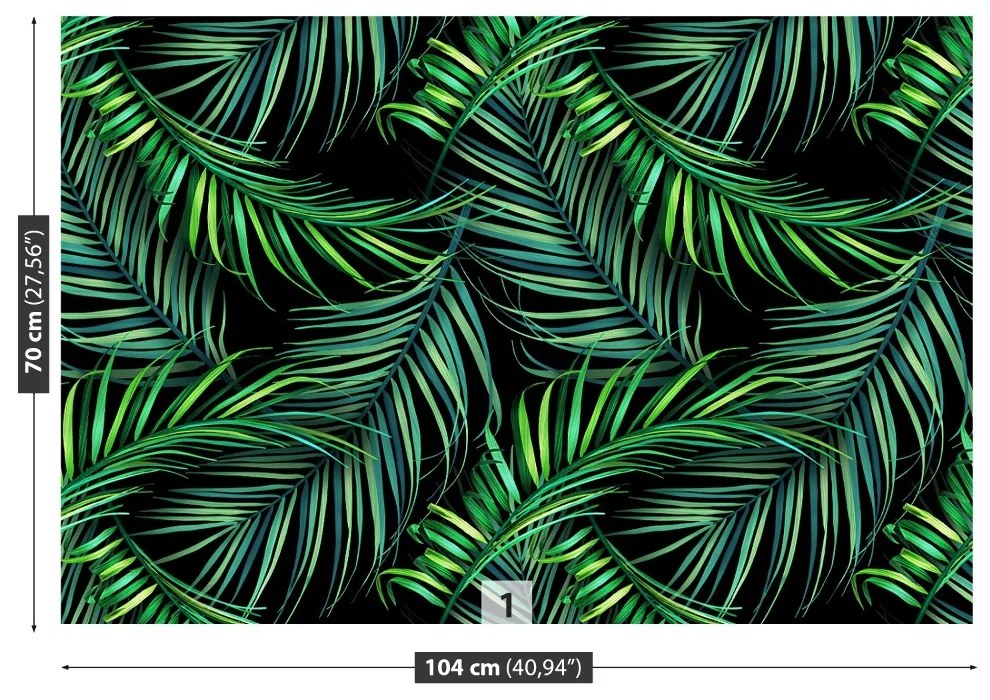 Fototapeta Vliesová Palmové listy 104x70 cm