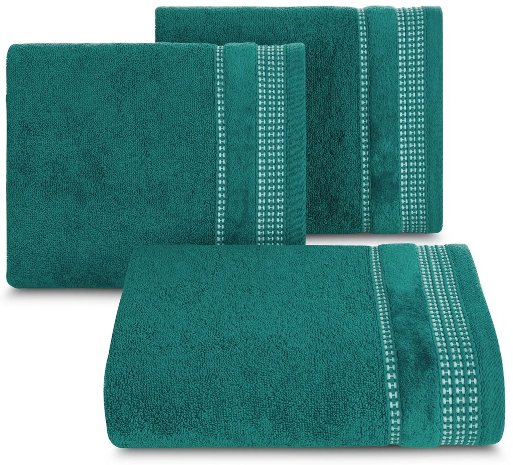 BAVLNENÝ UTERÁK AMANDA9 30X50 CM TMAVOTYRKYSOVÁ