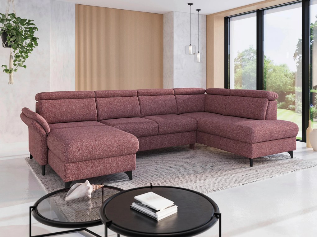 XXXLutz SEDACIA SÚPRAVA, textil, baklažánová Sit & More - Sedačky - 00014402587F