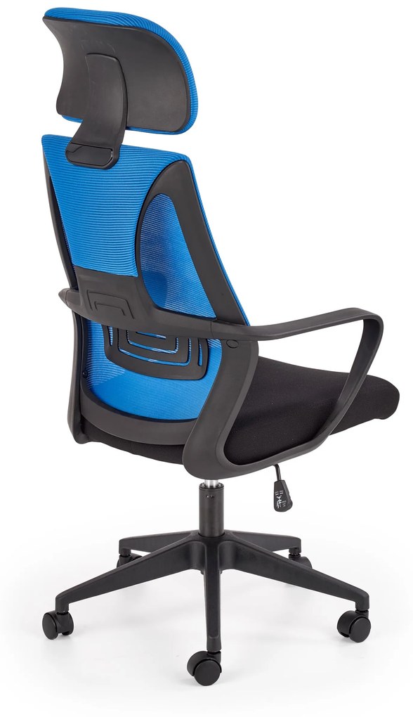 Kancelárska stolička Rhoslyn (modrá). Vlastná spoľahlivá doprava až k Vám domov. 1008164