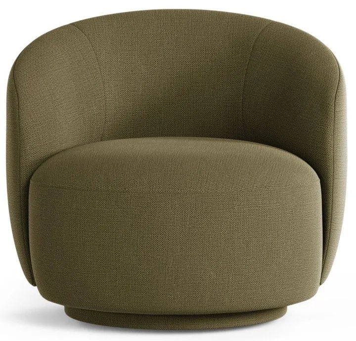 Zelené otočné kreslo Letizia – Micadoni