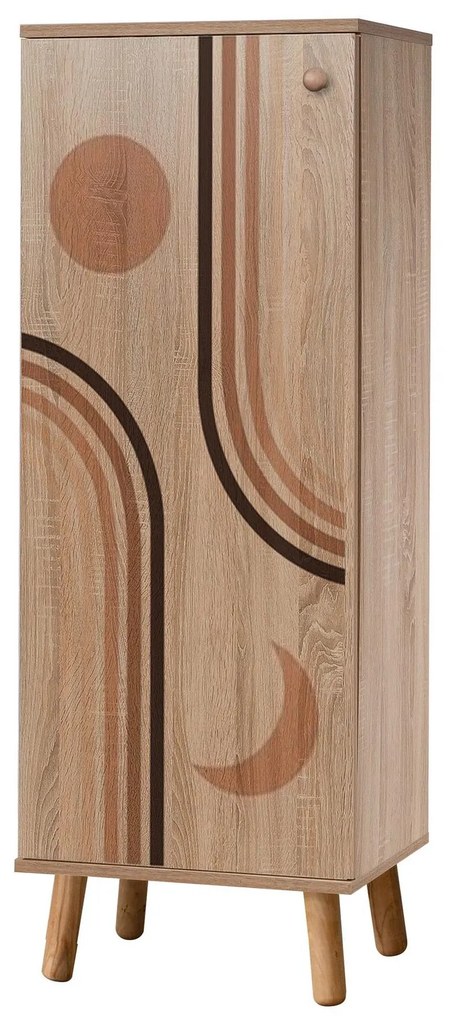 Predsieňová zostava Beside 33 (dub sonoma + kameň). Akcia -18%. Vlastná spoľahlivá doprava až k Vám domov. 1093998