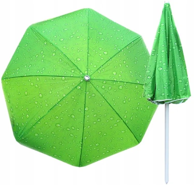 Plážový slnečník ALVO 220 cm - viac farieb Farba: Modrá