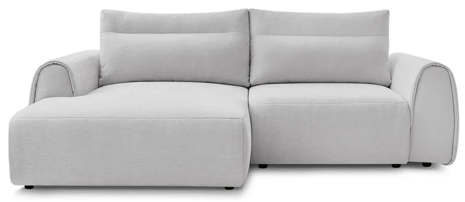 Svetlosivá rohová pohovka Aden – Bobochic Paris