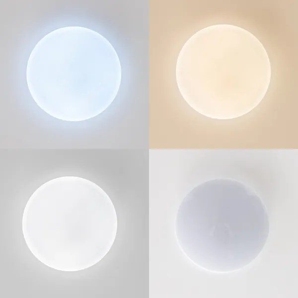 Brilagi - LED stmievateľné stropné svietidlo SMART STARS LED/36W/230V, priemer 48 cm, Wi-Fi Tuya + diaľkový ovládač