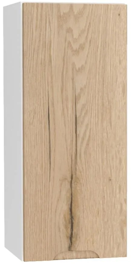 Skrinka do kuchyne Zoya W30 Pl Dub Halifax/Biely