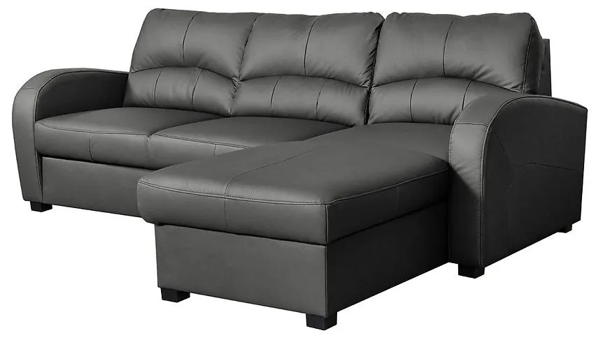 Rohová sedacia súprava Tilo 2F–REC/BK Matt Velvet 97 P