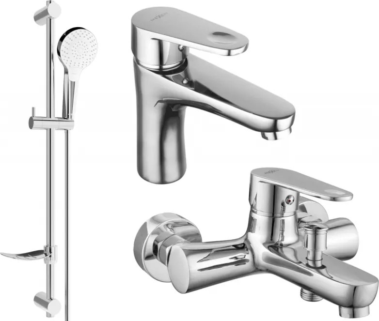 Mexen Kama DF05 vaňová súprava, chrómová - 72503DF05-00