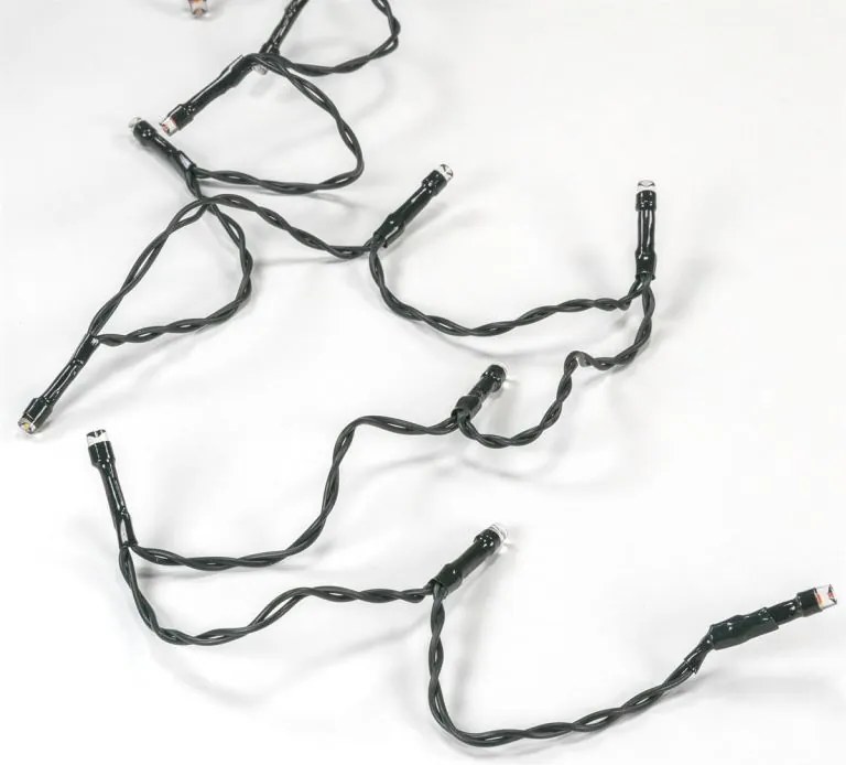 Nexos 39235 Vianočná svetelná reťaz 40 LED - 9 blikajúcich funkcií - 3,9 m