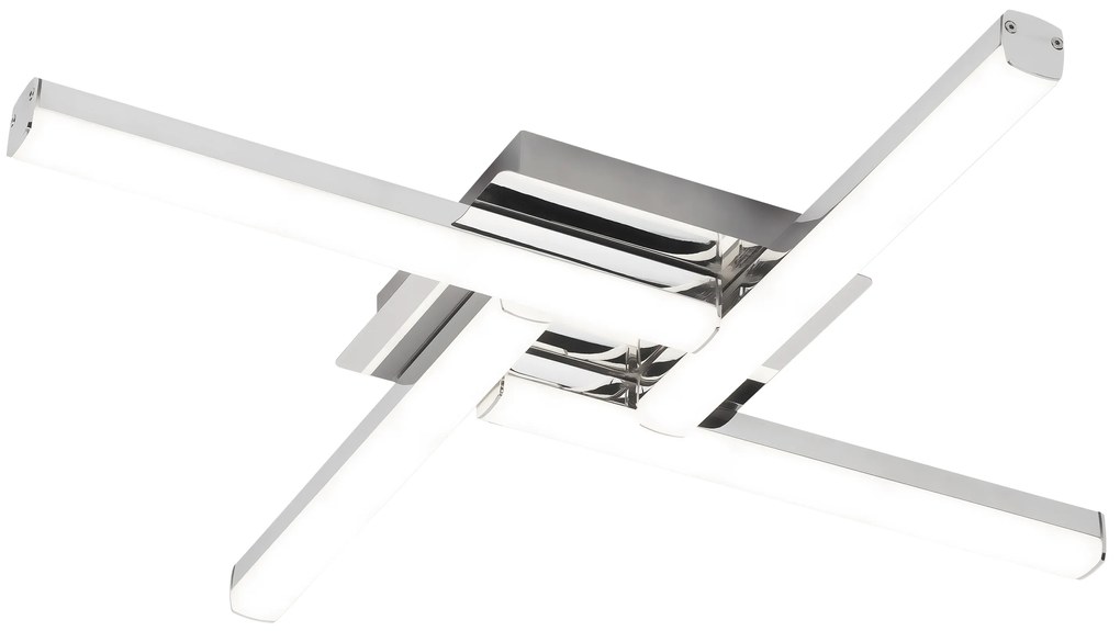 Rabalux 5896 ANTONIA stropné svietidlo LED 24W=2200lm 4000K IP44 chrómová