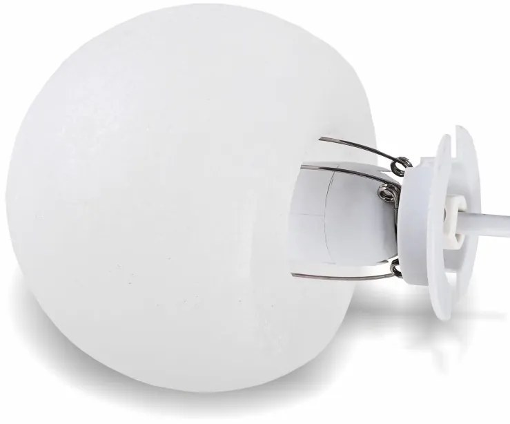 Soľná lampa Mesiac