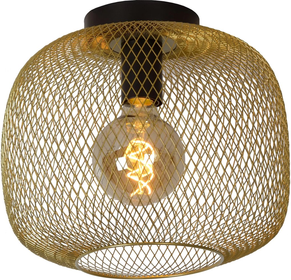 Retro a vintage svietidlo LUCIDE MESH Ceiling light 45185/30/02