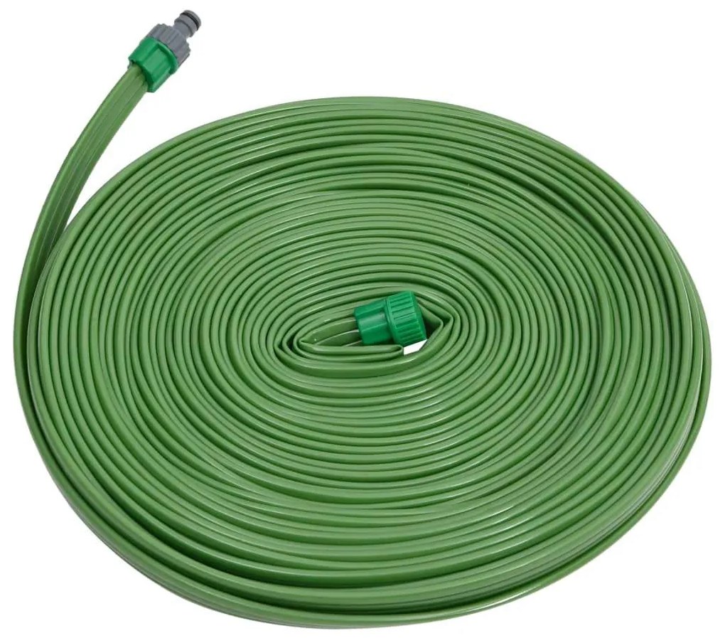 3-rúrková zavlažovacia hadica zelená 7,5 m PVC