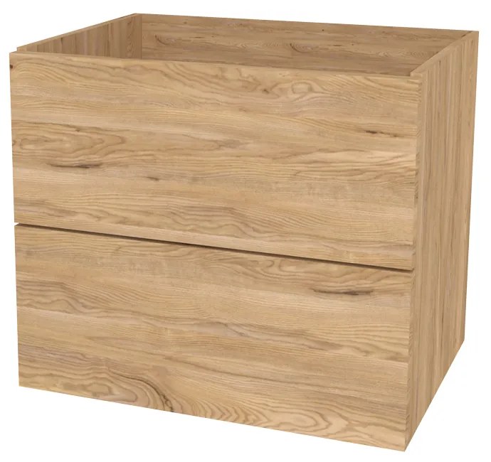 Mereo, Mereo Ponte, kúpeľňová skrinka 61 cm, Multidecor, Jaseň horský, MER-CN290SJASH