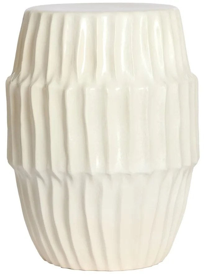 Keramický okrúhly odkladací stolík ø 40 cm Isili – Light &amp; Living