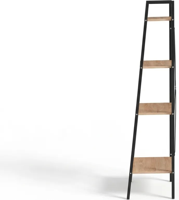 Knižnica TAYLOR SONOMA 4 police 147x60 cm, dub sonoma