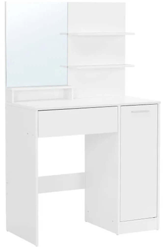Toaletný stolík VASAGLE 80 × 40 × 132 cm