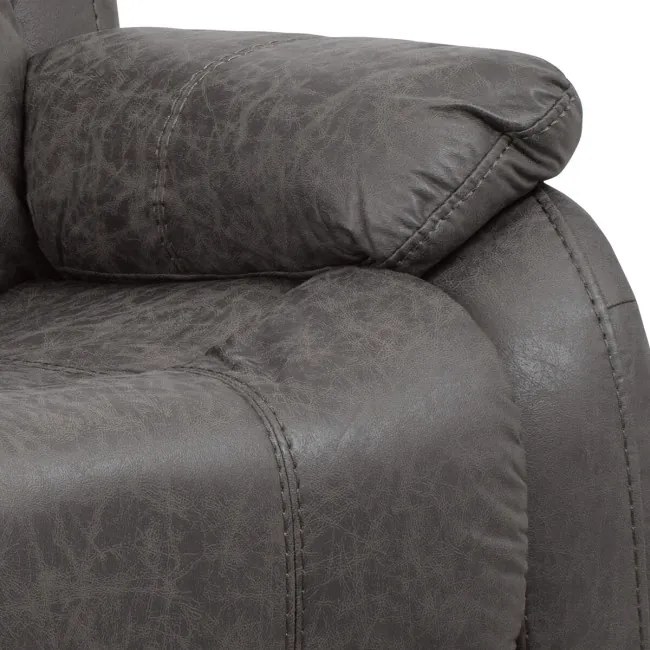 Polohovacie kreslo sivé TV-4086 GREY