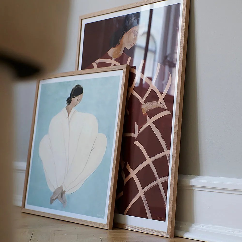 The Poster Club Plagát Meet Me At Jaurès by Sofia Lind 100x100cm