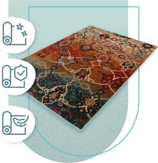 Koberec Dywilan Superior Kirman Red