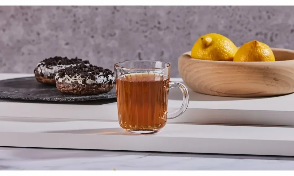 Altom Sklenený hrnček Venus 230 ml, sada 6 ks