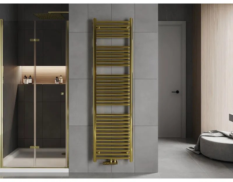 Mexen Hades, vykurovacie teleso 1800x500 mm, 666 W, zlatá lesklá, W104-1800-500-00-50