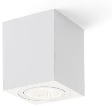 RENDL MAYO SQ stropná výklopná biela 230V/700mA LED 9W 36° 2700K R10326