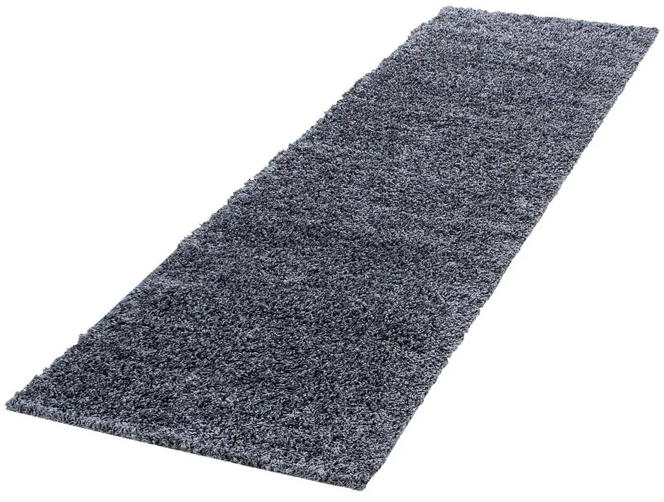 Tmavosivý behúň 80x250 cm Life – Ayyildiz Carpets