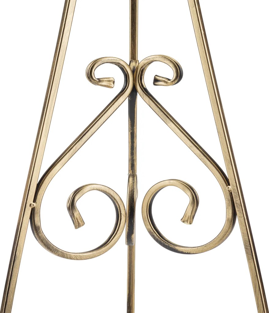 STOJAN NA KVETINÁČ FIORINA 96X47,5 CM ZLATÁ