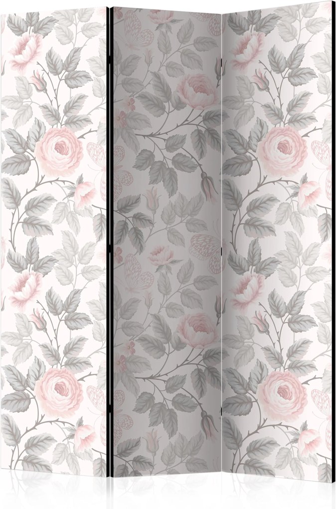 Paraván - Watercolor Roses [Room Dividers] 135x172