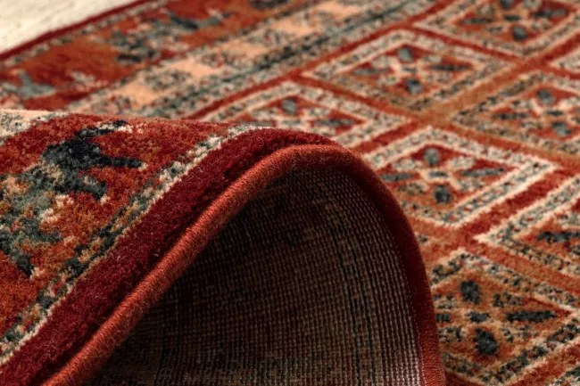 Behúň KASHQAI 4301/300 terakota / zelený