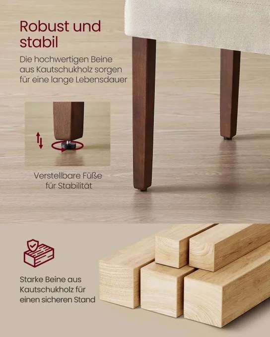 Set dvoch jedálenských stoličiek KDC158W01 (2 ks)