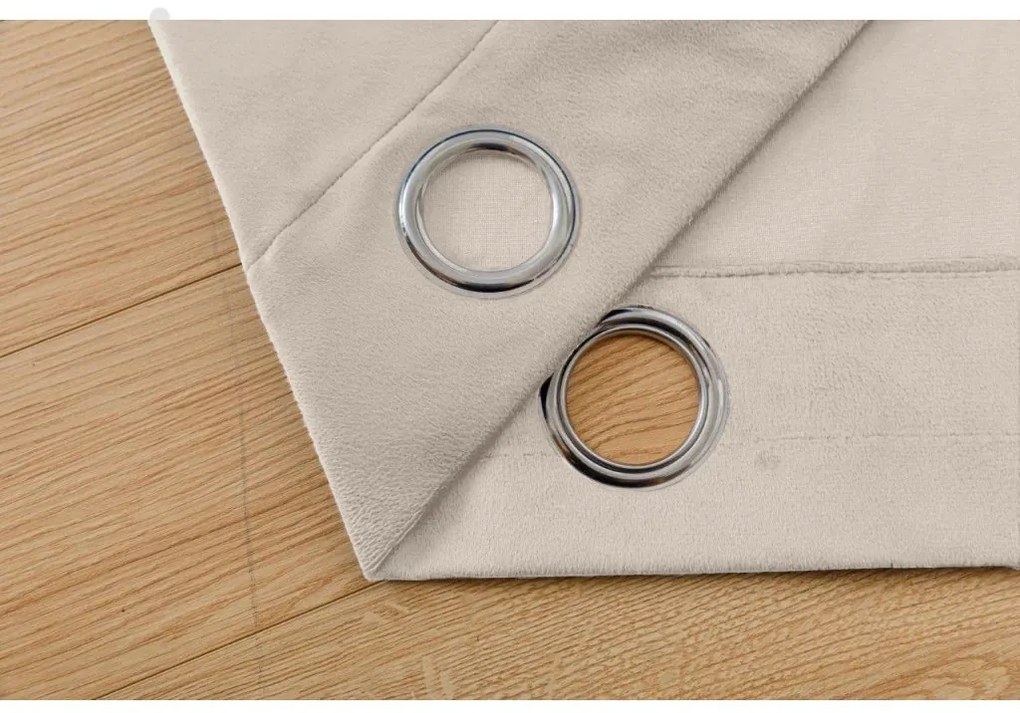 1 Zavesenie: Kovové krúžky